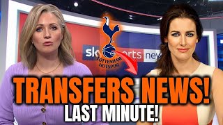 🔵⚠️⚠️TOTTENHAM NEWS TODAY| LAST MINUTE! TRANSFERS NEWS! CONFIRMED NOW! SPURS NEWS!