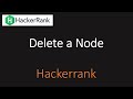 Hackerrank: Delete a Node