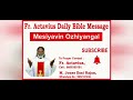 fr.actavius daily bible message 13.01.2025