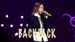 [4K] 241222 문별 TWINKLE TWINKLE 1부 - 백팩 (Backpack) (MAMAMOO MOONBYUL FANCAM)