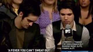 MTV Live Interview With P!ATD.