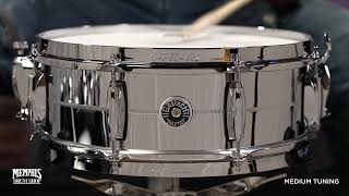 Gretsch 14x5 Brooklyn Chrome Over Brass Snare Drum (GB4160)