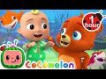 Baby Shark Color Song🦈 CoComelon JJ's Animal Time Nursery Rhymes and Kids Songs | After School Club