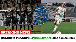 RUMOR !! BERITA TRANSFER LIGA 1 2022-2023 || PSS SLEMAN MELIRIK STRIKER ASAL BRASIL