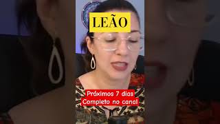 ♌LEÃO🔥PRÓXIMOS 7 DIAS 📢🔥ACONTECE RÁPIDO  #Leão #tarô #tarotonline #tarotresponde #mariapadilha