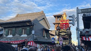 お祭りに行って来たよ【川越まつり2024】時の鐘と山車