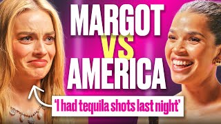 Margot Robbie & America Ferrera Argue Over The Best Hangover Cures | Agree to Di