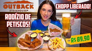 RODÍZIO DO OUTBACK NA COPA DO MUNDO COM CHOPP! R$ 89,90