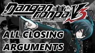 Danganronpa V3 - All Closing Arguments [JP Dub]