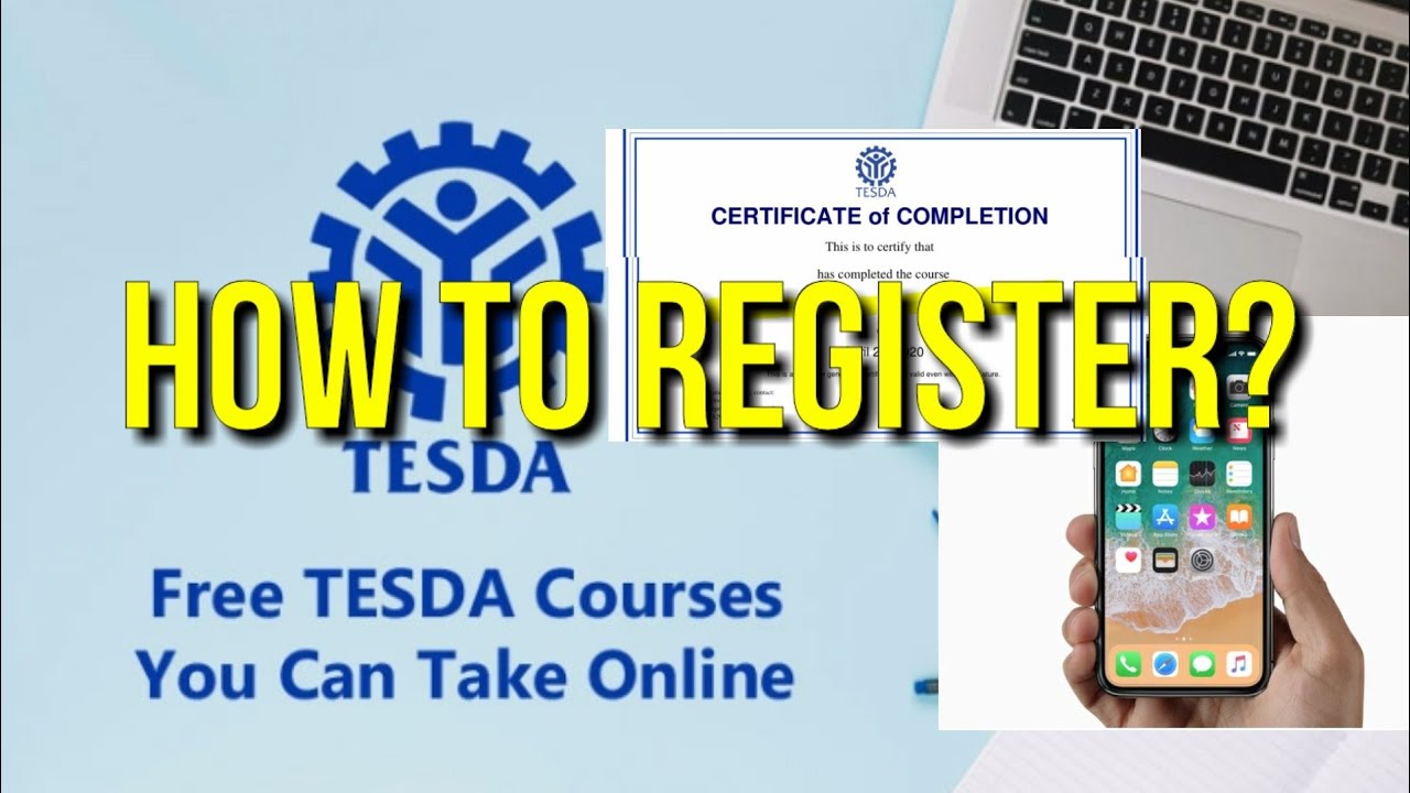 How To Enroll Tesda Online Program Youtube