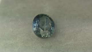 2.94CT GREEN SAPPHIRE NATURAL OVAL CUT PRECIOUS GEMSTONE AT EBAY