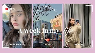 A Week in my Life In Toronto! (Cetaphil Pop Up Event, Shopping, University, 5 am Mornings)