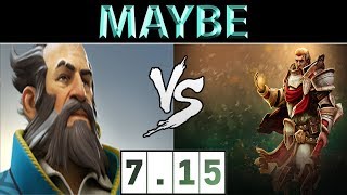 路垚 Maybe [Kunkka] vs [Omniknight] ► China Ranked ► Dota 2 7.15