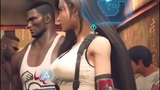 筋肉娘ティファ　チャンピオンベルト奪取　FF7〈名場面＆セクシーシーン集まとめ〉ティファその18