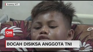 Bocah SD Babak Belur Dianiaya Dua Serdadu AD