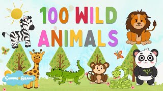 Wild Animals | Learn wild animals names in English | Kids vocabulary | English Educational Video