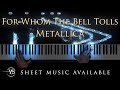 Metallica - For Whom The Bell Tolls - Advanced Piano Cover (Arr. Yannick Streibert)