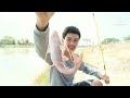 ep.16 ตกปลาหมายธรรมชาติ คลองท่าสาร จุดใหม่ หมายต้นมะขามเทศ พอได้ตัวครับ 🎣🎣🐟🐟