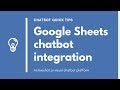 Google sheets chatbot integration - Activechat quick tips