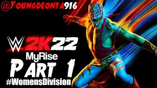 @Youngdeonta916 #PS5 Live - WWE 2K22 ( MyRise ) Part 1 #WomensDivision
