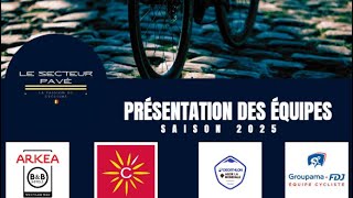 Présentation des équipes World Tour - Saison 2025 - Episode #8