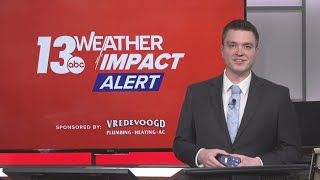 13 ON YOUR SIDE Forecast: Tracking snowfall in West Michigan