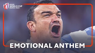 Argentina's emotional anthem! | Rugby World Cup 2023
