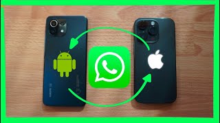 Como PASAR WhatsApp de Android al iPhone 15 SIN restablecer el móvil