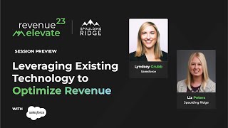 Leveraging Existing Technology to Optimize Revenue with Salesforce