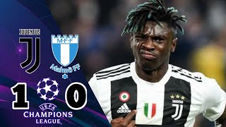 Moise Kean Goal Juventus vs Malmo FF 1 - 0 Full Highlights | CHAMPIONS LEAGUE | Results & Extended 🎮