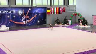 2nd camera - Valentina / Advents Cup, Rhythmische Gymnastik, Mutschellen (CH) - 01.12.2024