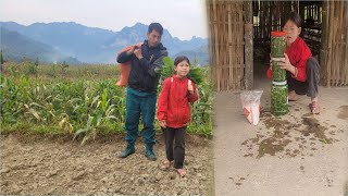 The kind uncle taught Thu how to make pickles to eat gradually when the vegetables run out.