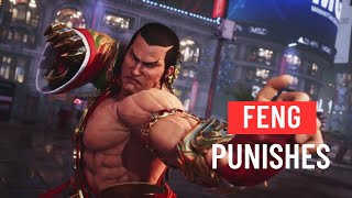 Feng Wei| Punish moves guide Season 4 Tekken 7