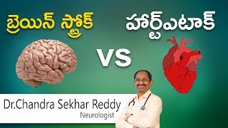 Hi9 | బ్రెయిన్ స్ట్రోక్ vs హార్ట్ఎటాక్ - Dr.Chandra Shekar Reddy , Neurologist (Telugu)