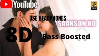 Saanson Ko 8D Audio Arijit Singh visualization
