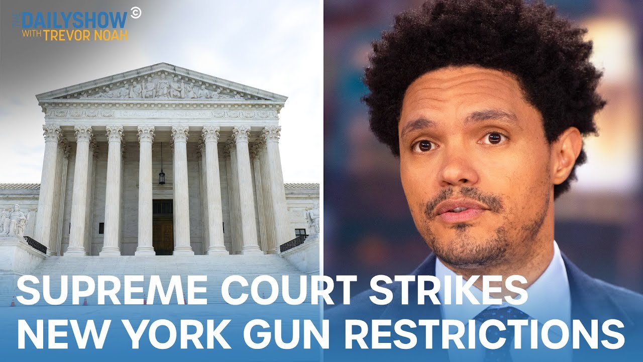 Supreme Court Strikes Down NY Gun Restrictions & Chicago Police Ban Foot Chases | The Daily Show