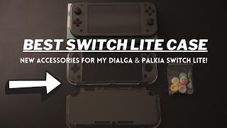 THE BEST NINTENDO SWITCH LITE CASE UNDER $15! Installing Clear Case On Dialga and Palkia Switch Lite