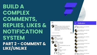 Build a COMPLEX Comments, Likes & Notification System Part 2 - Comment & Like/Unlike