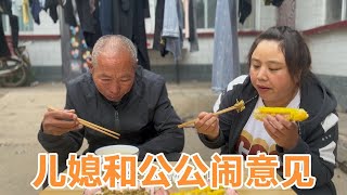 公爹和丹丹因为啥事闹意见，公爹要绝食对抗，这下该怎么办