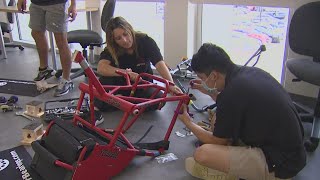 Wheelchairs once used by Team USA being repurposed by UH students for other athletes