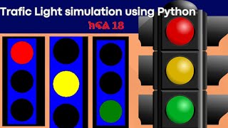 Python Tutorial #18: Traffic Light Simulation
