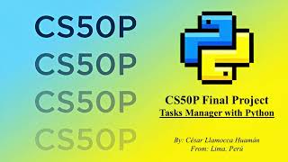 CS50P Final Project | Task Manager