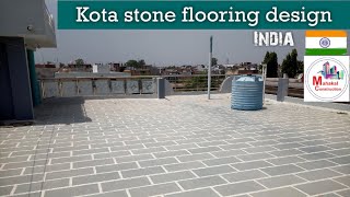 kota stone flooring design kota stone flooring kota stone design kota pathar design kota tiles कोटा