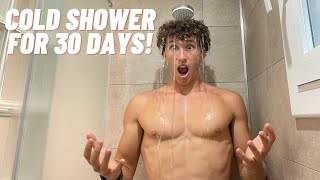 I Took Cold Showers For 30 Days.... This Is What Happened
