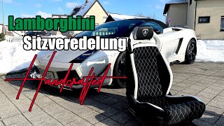 Lamborghini Innenraum mit sportlichem Alcantara \u0026 Nappaleder Made in Germany 100% Handcrafted