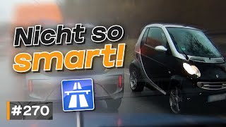 Wenden auf Autobahn, Geisterfahrer und verrückte Überholmanöver | #GERMAN #DASHCAM | #270