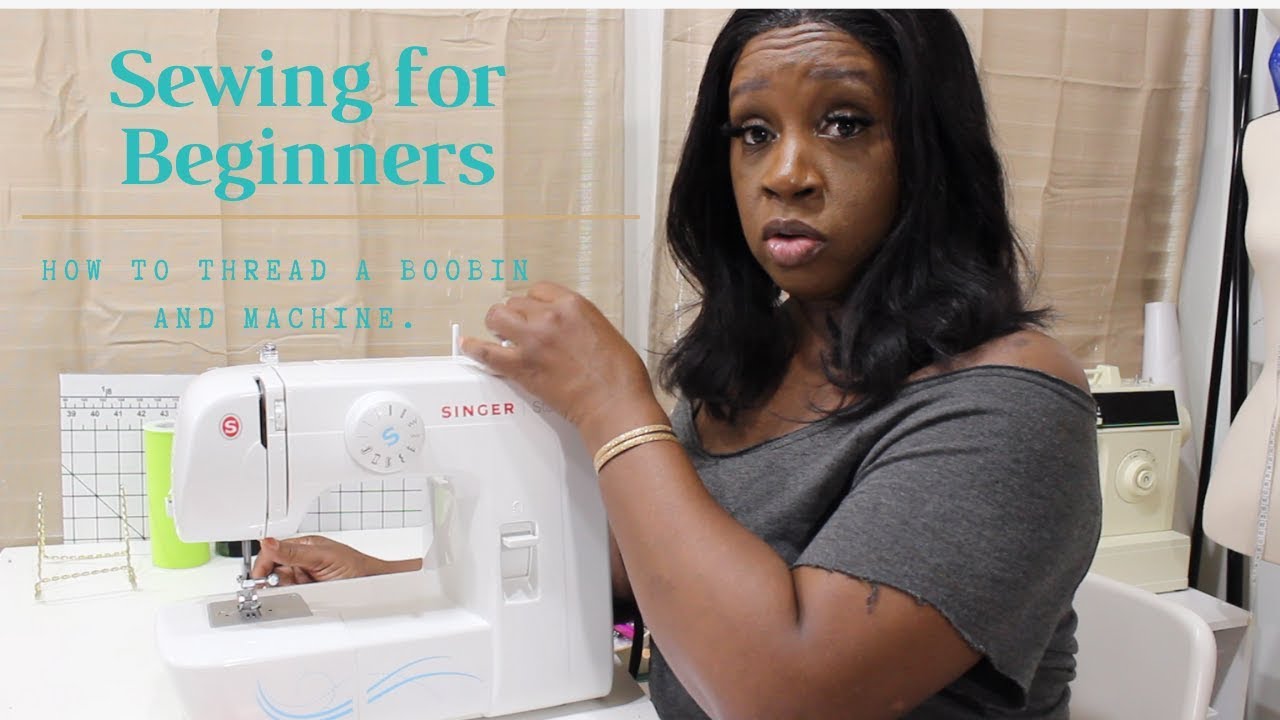 How To Thread SINGER® START™ 1304 Sewing Machine - YouTube