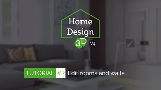 Home Design 3D - TUTO 2 - Edit Rooms and Walls
