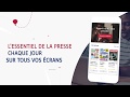 Youscribe - L'essentiel de la presse chaque jour sur tous vos écrans