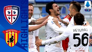 Cagliari 1-2 Benevento | Benevento pick up 3rd victory in 4 league matches! | Serie A TIM